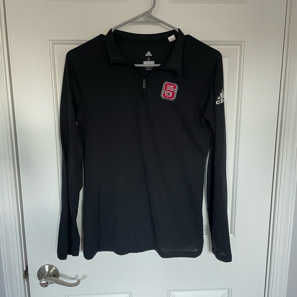NC State Adidas Climalite Pullover